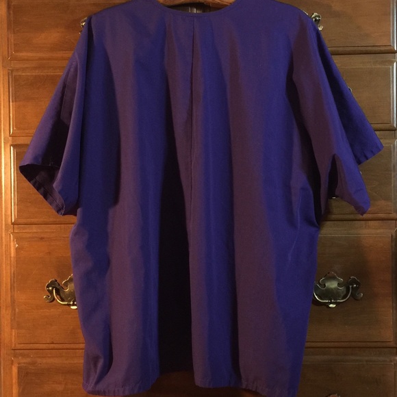 ▫️Purple Colorado Rockies Scrub Top ⚾️ - Picture 2 of 8